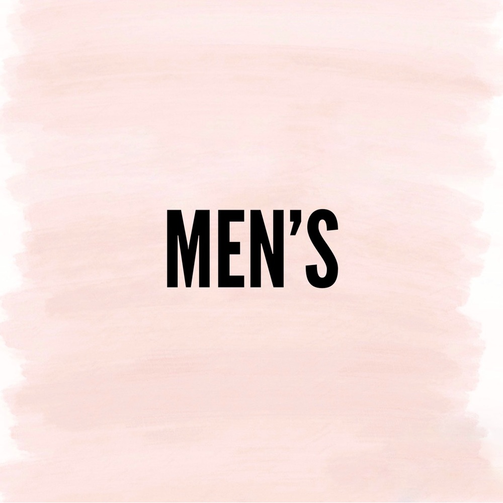 Men’s Anything and everything.
